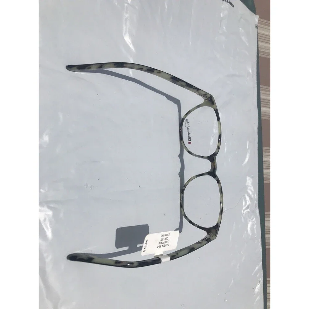 Elizabeth Arden Eyeglasses Frame EA 1204-1 53-18-140 Green Marble GA93